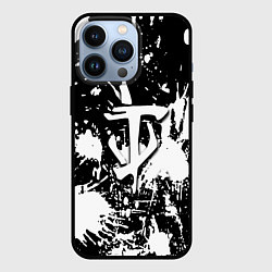 Чехол iPhone 13 Pro Doom белые краски