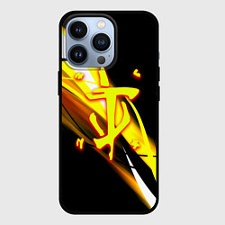 Чехол iPhone 13 Pro Doom геометрия из полос