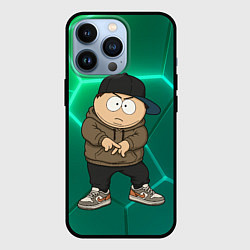 Чехол iPhone 13 Pro Эрик Картман одет как подросток