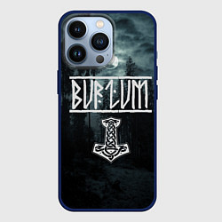 Чехол для iPhone 13 Pro Burzum - pagan black metal, цвет: 3D-тёмно-синий