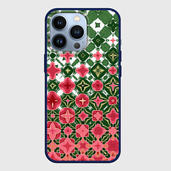 Чехол iPhone 13 Pro Розово-зеленая метаморфоза