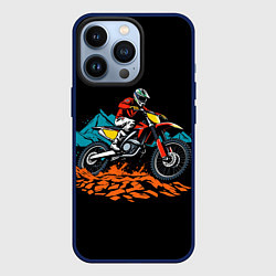 Чехол iPhone 13 Pro Motocross and mountains