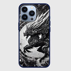 Чехол iPhone 13 Pro Cyber dragon - ai art fantasy