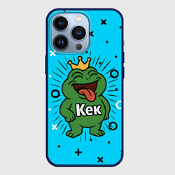 Чехол iPhone 13 Pro Кек веселая лягушка мем