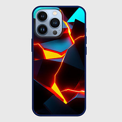 Чехол для iPhone 13 Pro Split, цвет: 3D-тёмно-синий