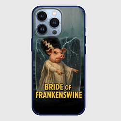 Чехол iPhone 13 Pro Франкенштейн свинья невеста