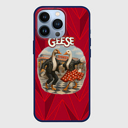 Чехол iPhone 13 Pro Гуси танцует