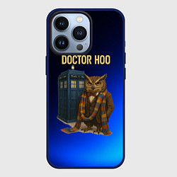 Чехол iPhone 13 Pro Doctor Hoo сова у телефонной будки