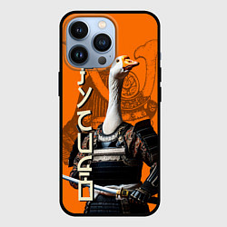 Чехол для iPhone 13 Pro Гусидо - путь гуся, цвет: 3D-черный