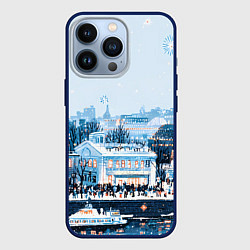 Чехол iPhone 13 Pro Иллюстрация Московский новый год