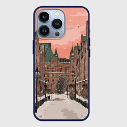 Чехол iPhone 13 Pro Новогодний Московский двор