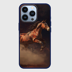 Чехол iPhone 13 Pro Лошадь в прыжке из пыли