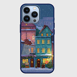 Чехол iPhone 13 Pro Новогодний дворик
