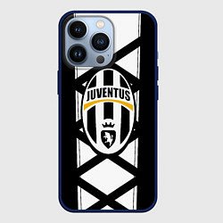 Чехол iPhone 13 Pro Ювентус геометрия полосы линии