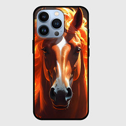 Чехол iPhone 13 Pro Статная огненная лошадь