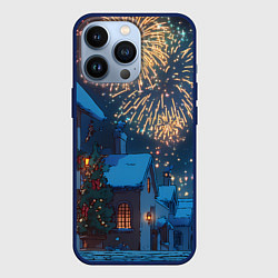 Чехол iPhone 13 Pro Праздничный новогодний салют