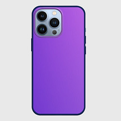 Чехол для iPhone 13 Pro The color is purple, цвет: 3D-тёмно-синий
