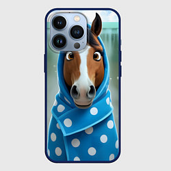 Чехол iPhone 13 Pro Конь в полотенце