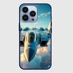 Чехол для iPhone 13 Pro Стремительный страж небес, цвет: 3D-тёмно-синий