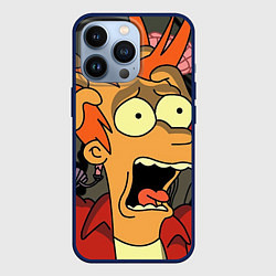 Чехол для iPhone 13 Pro Frai Horrified, цвет: 3D-тёмно-синий