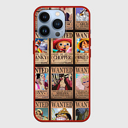 Чехол для iPhone 13 Pro One Piece, цвет: 3D-красный