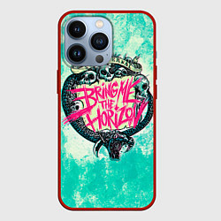 Чехол для iPhone 13 Pro BMTH: Sempiternal, цвет: 3D-красный
