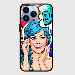 Чехол для iPhone 13 Pro Pop art, цвет: 3D-черный