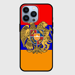 Чехол iPhone 13 Pro Герб и флаг Армении