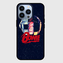Чехол для iPhone 13 Pro Bowie Space, цвет: 3D-черный