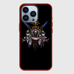 Чехол для iPhone 13 Pro Daemonium venatores, цвет: 3D-красный