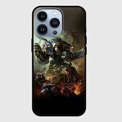 Чехол для iPhone 13 Pro Титан, цвет: 3D-черный