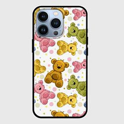 Чехол iPhone 13 Pro Любимые медвежата