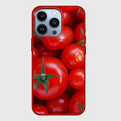 Чехол для iPhone 13 Pro Томатная, цвет: 3D-красный