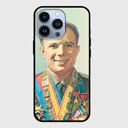 Чехол iPhone 13 Pro Гагарин в орденах