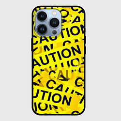 Чехол iPhone 13 Pro Caution