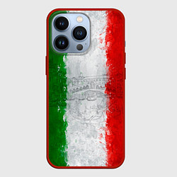 Чехол для iPhone 13 Pro Italian, цвет: 3D-красный