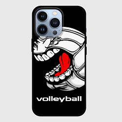Чехол для iPhone 13 Pro Волейбол 25, цвет: 3D-черный