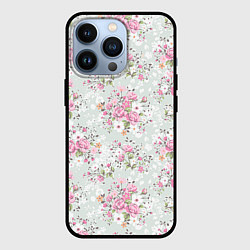 Чехол iPhone 13 Pro Flower pattern