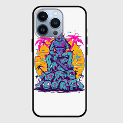 Чехол для iPhone 13 Pro Hotline Miami: Throne, цвет: 3D-черный
