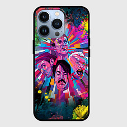 Чехол для iPhone 13 Pro Red Hot Chili Peppers Art, цвет: 3D-черный