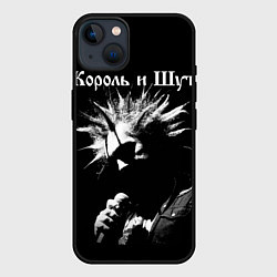 Чехол для iPhone 14 Plus Король и Шут Анархия спина, цвет: 3D-черный