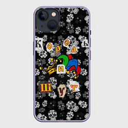 Чехол для iPhone 14 Plus Король и Шут, цвет: 3D-серый