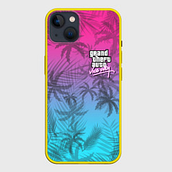 Чехол для iPhone 14 Plus GTA VICE CITY, цвет: 3D-желтый