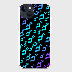 Чехол для iPhone 14 Plus JOJOS BIZARRE ADVENTURE, цвет: 3D-белый