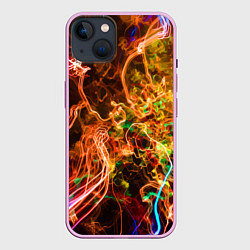 Чехол для iPhone 14 Plus Рождение новой звезды The birth of a new star, цвет: 3D-сиреневый