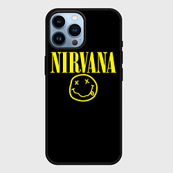 Чехол для iPhone 14 Pro Max Nirvana Rock, цвет: 3D-черный