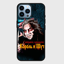 Чехол для iPhone 14 Pro Max Король и Шут, цвет: 3D-черный