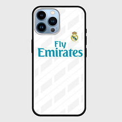 Чехол для iPhone 14 Pro Max Real Madrid, цвет: 3D-черный