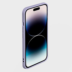 Чехол для iPhone 14 Pro Max Real Madrid FC, цвет: 3D-светло-сиреневый — фото 2