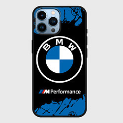 Чехол для iPhone 14 Pro Max BMW БМВ, цвет: 3D-черный